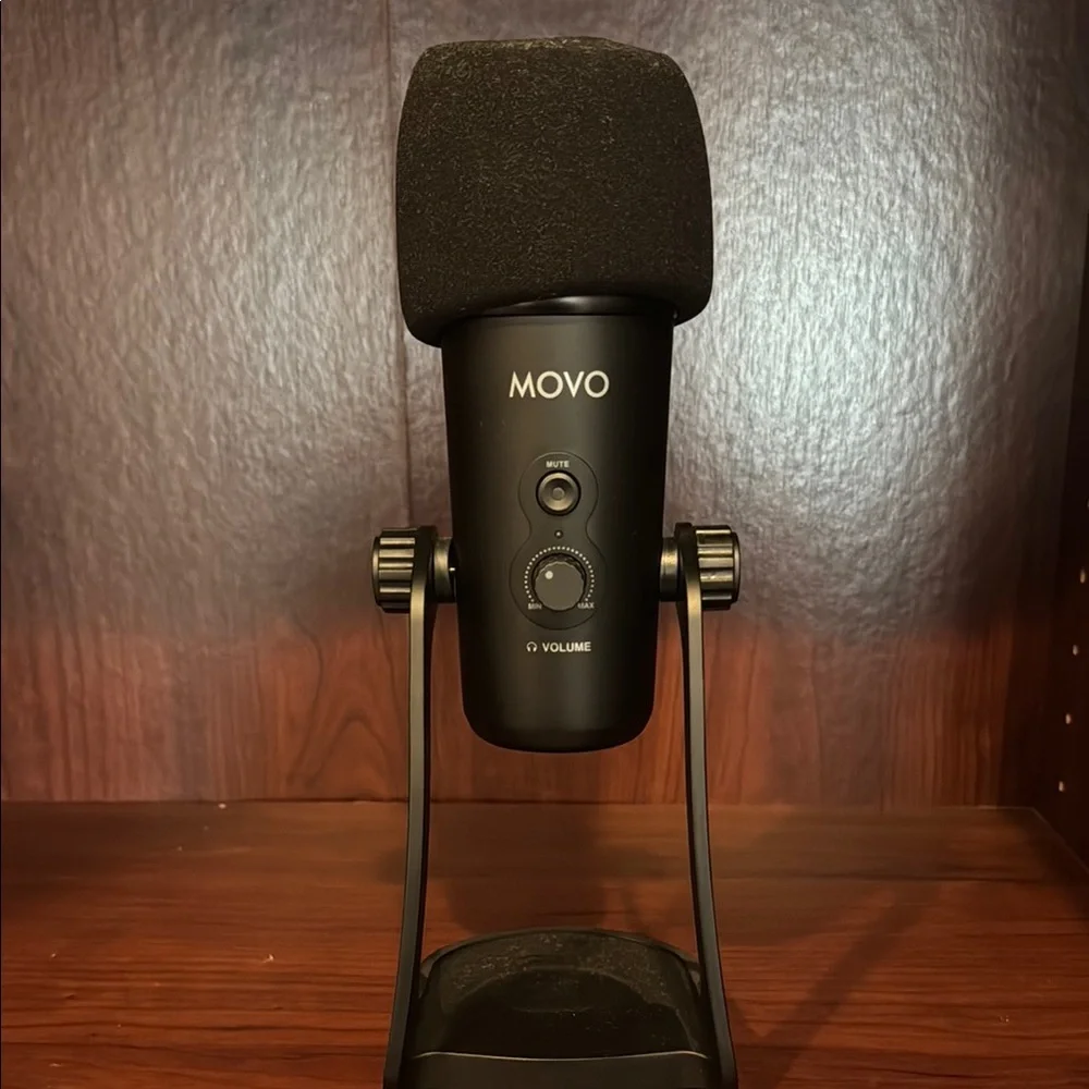 OVO Black USB Microphone for Computers